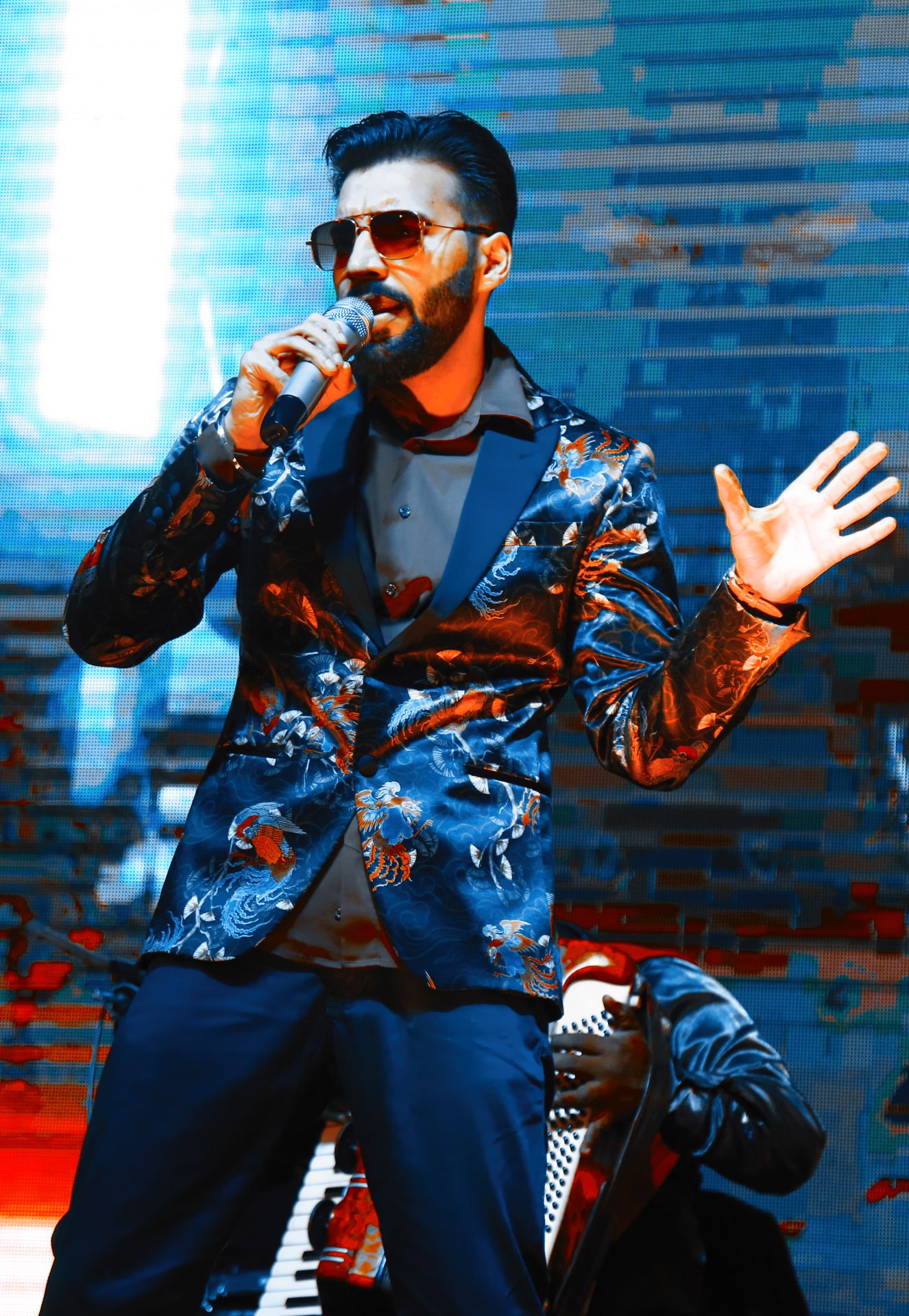 Revaansh Kohli performing live