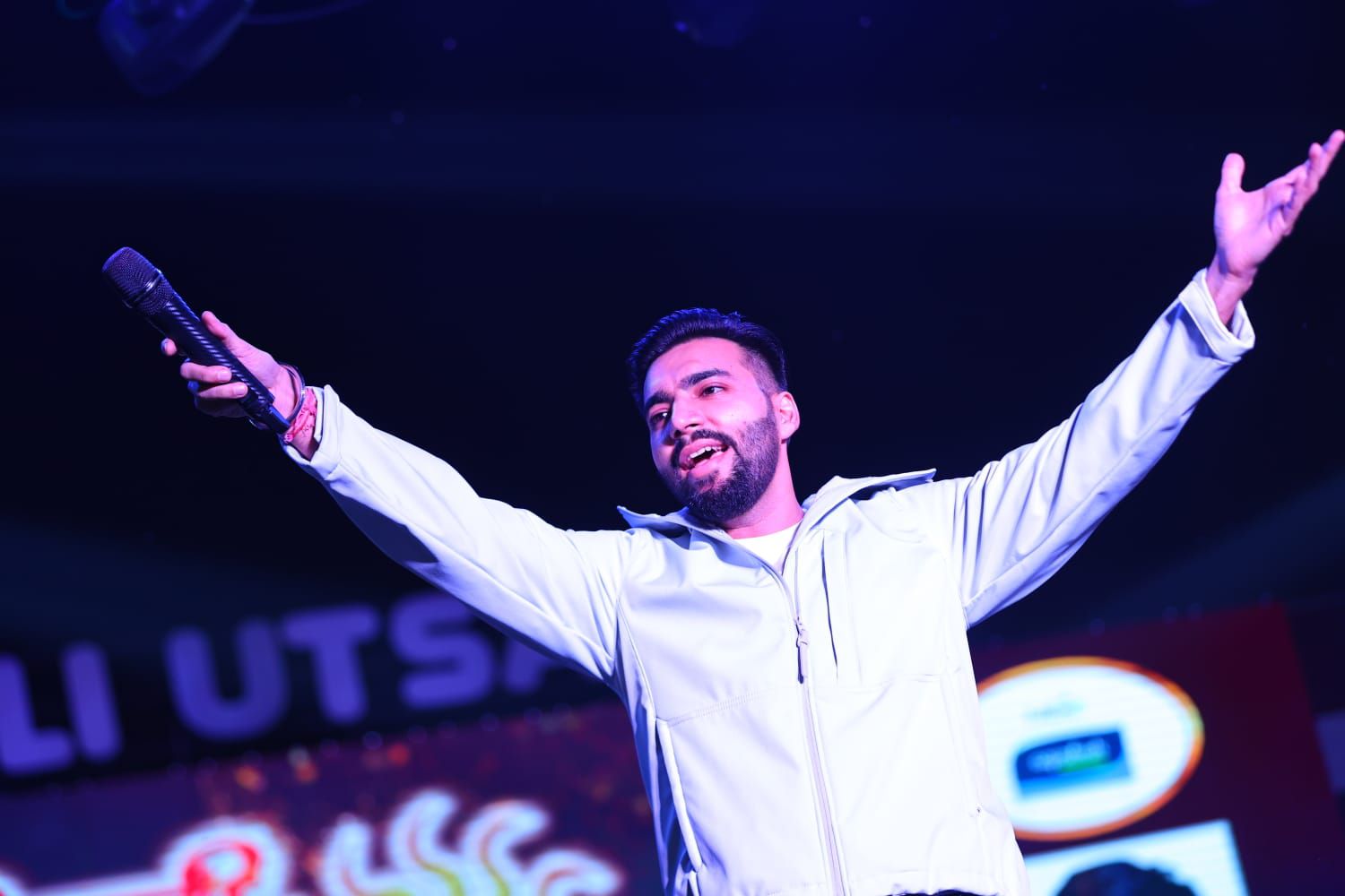 Revaansh Kohli during a live performance